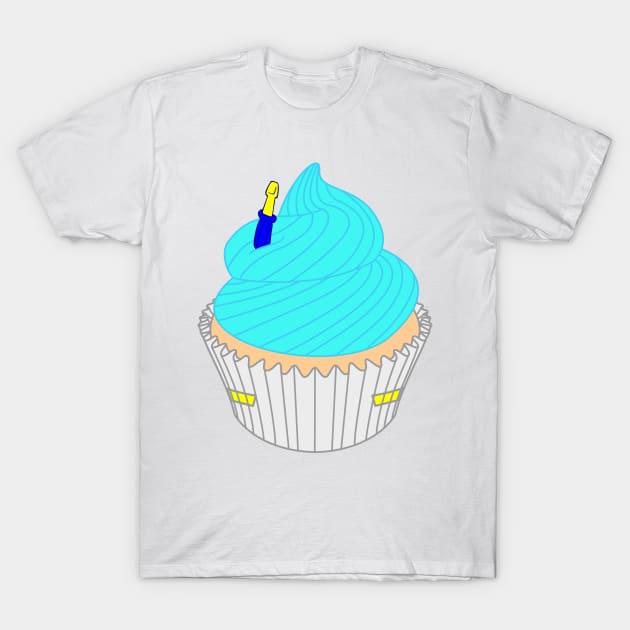 Tommy Cupcake T-Shirt by CoreyUnlimited